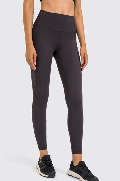 High Rise Yoga Leggings with Side Pocket